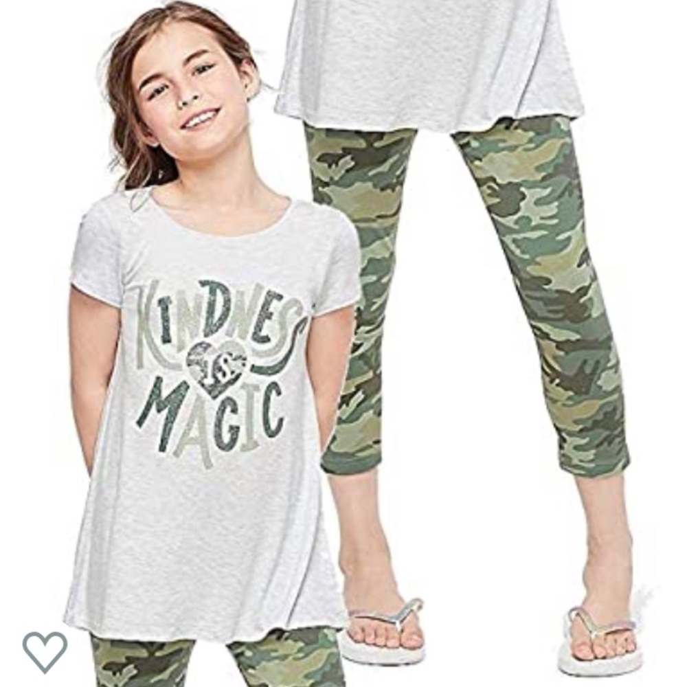 Justice Girls Set Swingy top and leggings